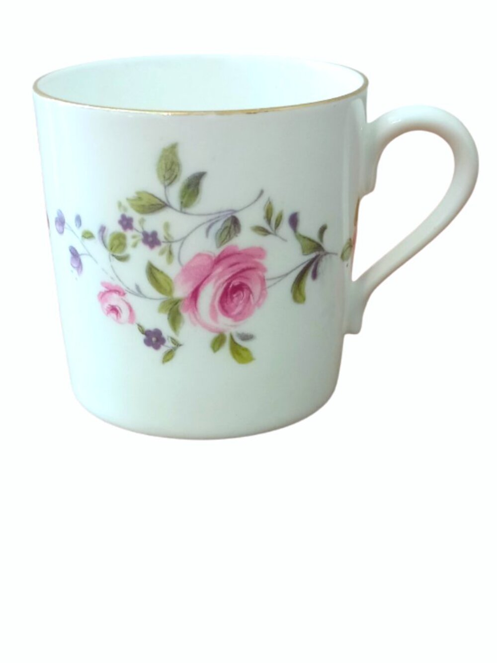 Vintage Collingwoods 1796 England Bone China Demi Tea Cup Expresso Gold Trim